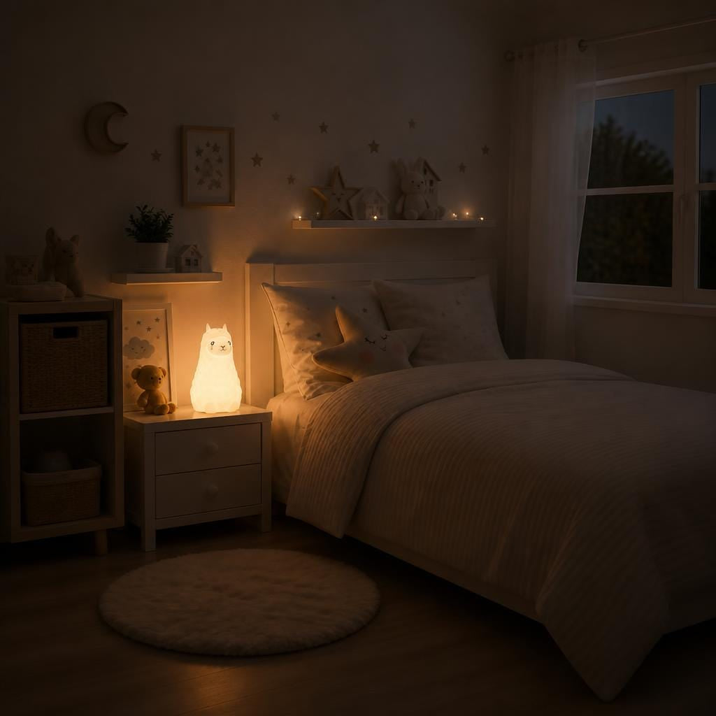 Veilleuse alpaga LED rechargeable Les Petites Loupiotes