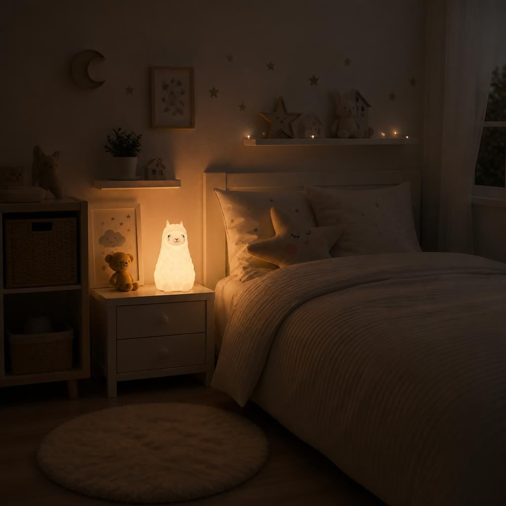 Veilleuse alpaga LED rechargeable Les Petites Loupiotes