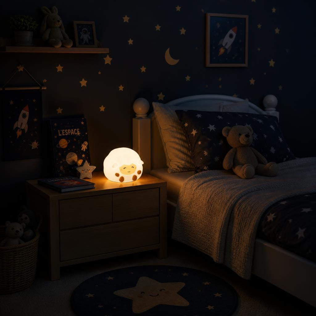 Veilleuse alpaga rechargeable LED Les Petites Loupiotes