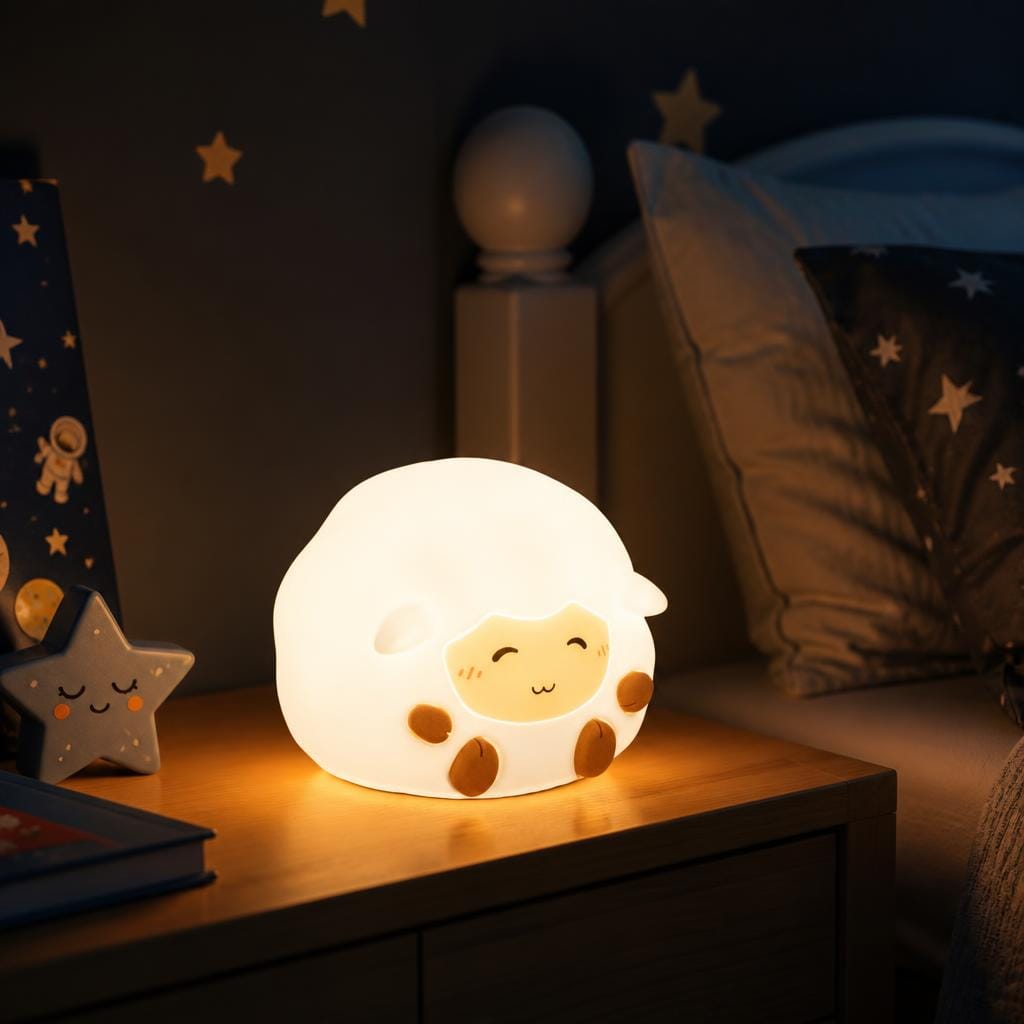 Veilleuse alpaga rechargeable LED Les Petites Loupiotes