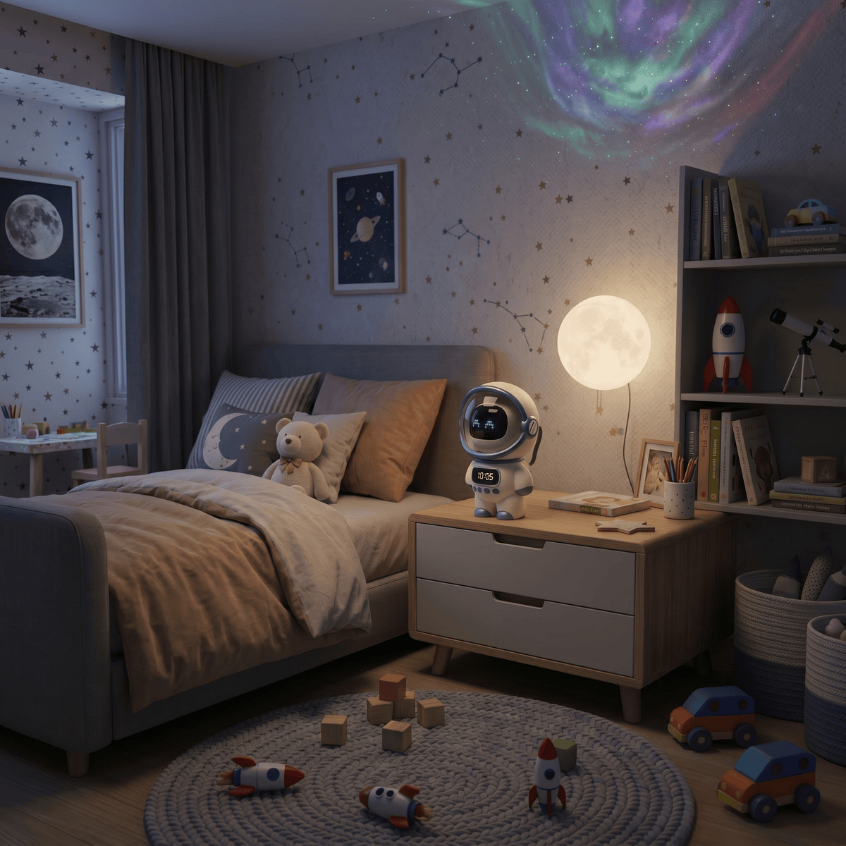 Veilleuse astronaute Les Petites Loupiotes