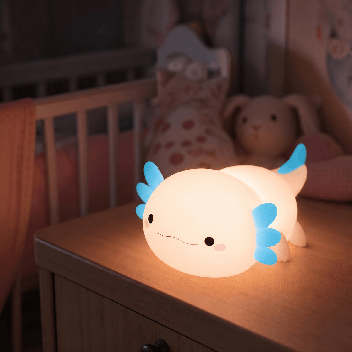 Veilleuse axolotl Les Petites Loupiotes