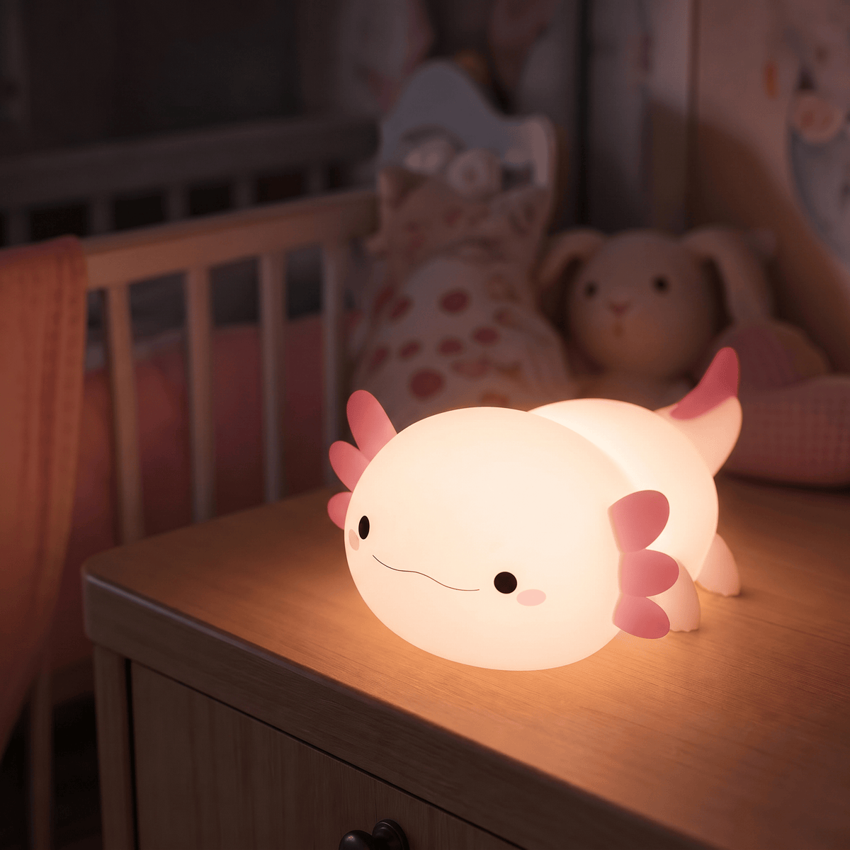 Veilleuse axolotl Les Petites Loupiotes