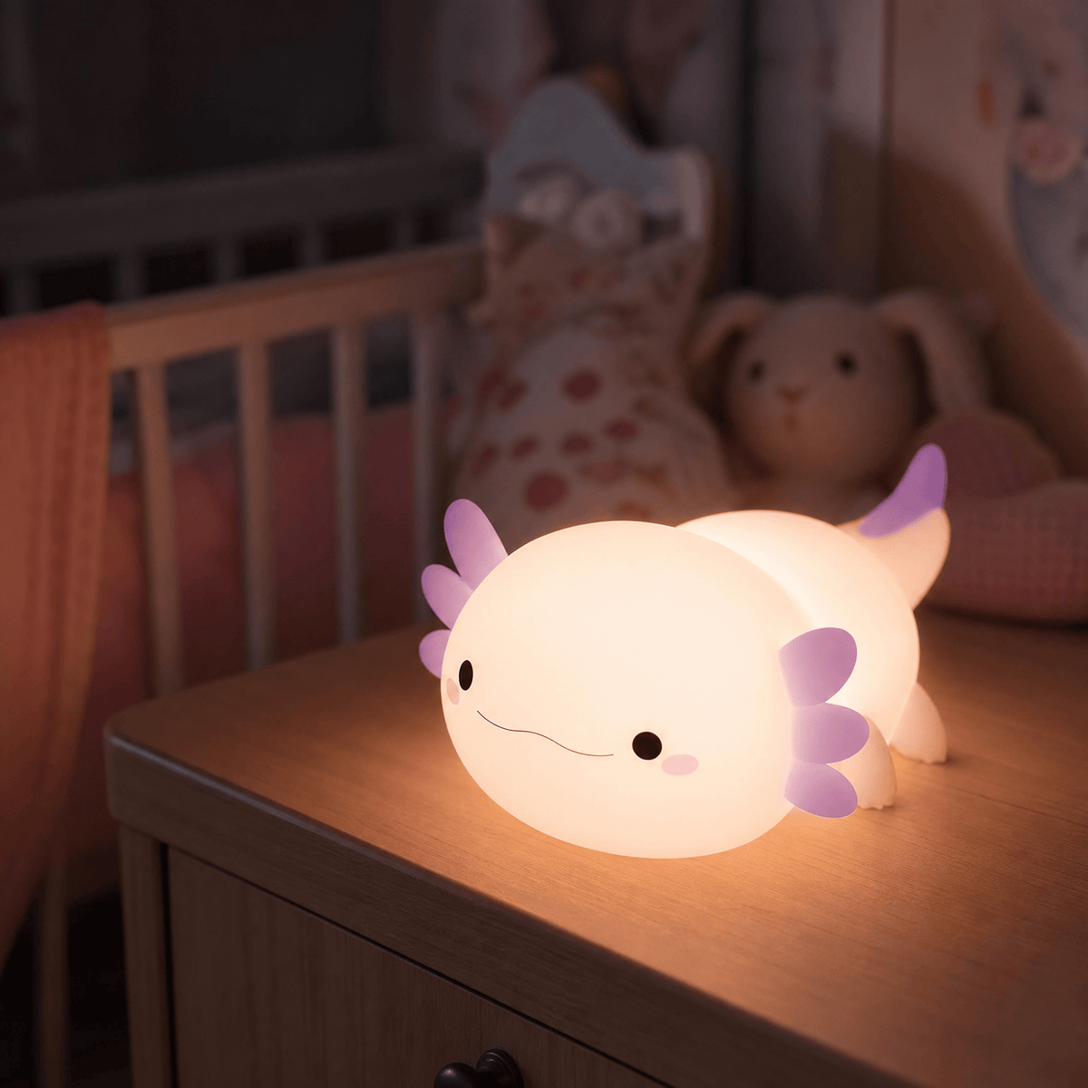 Veilleuse axolotl Les Petites Loupiotes