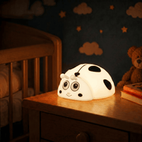 Veilleuse bébé coccinelle rechargeable LED Les Petites Loupiotes