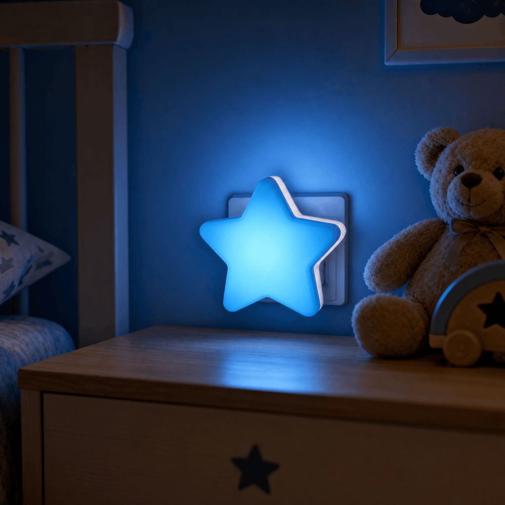 Veilleuse bébé étoile à prise LED Les Petites Loupiotes