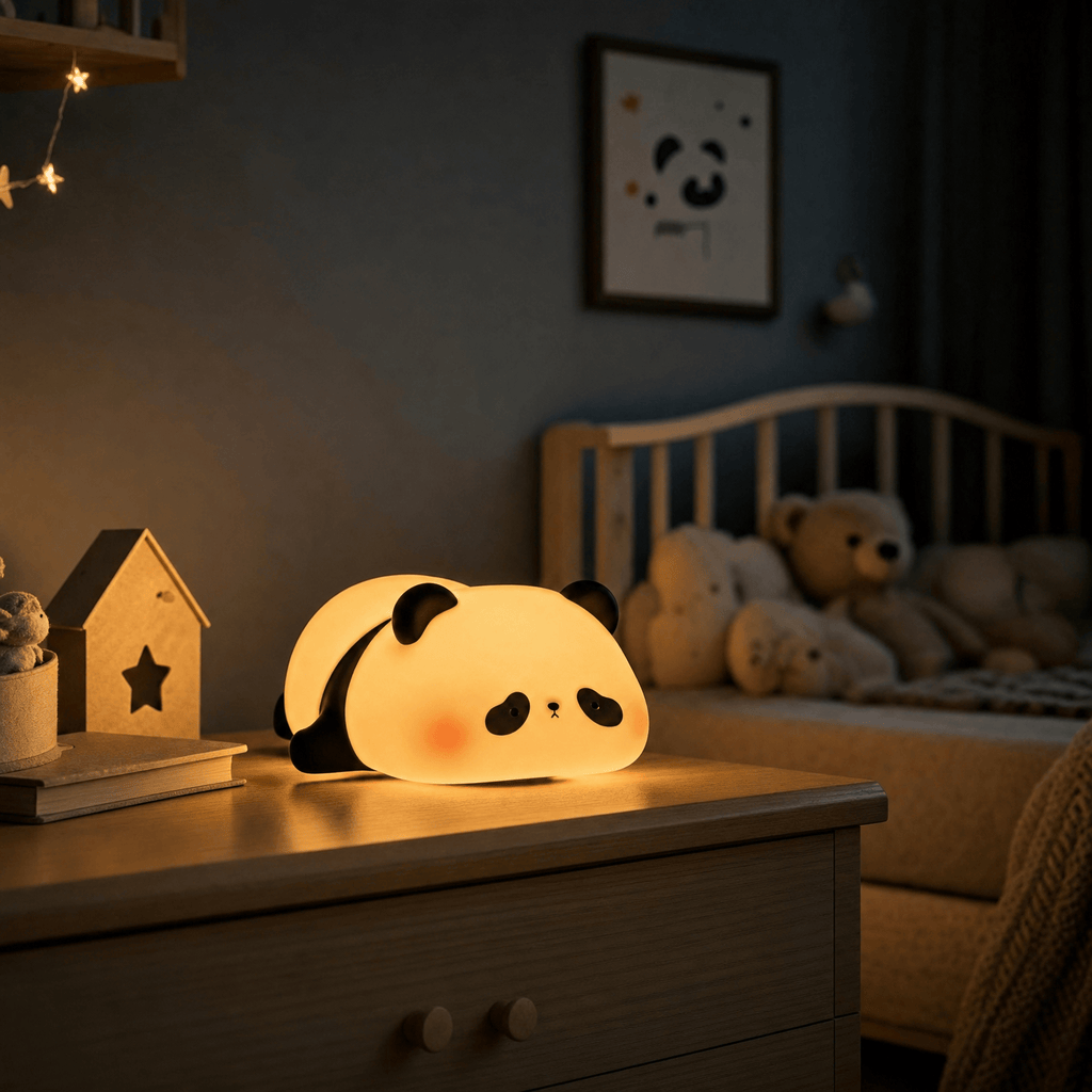 Veilleuse bébé panda rechargeable Les Petites Loupiotes