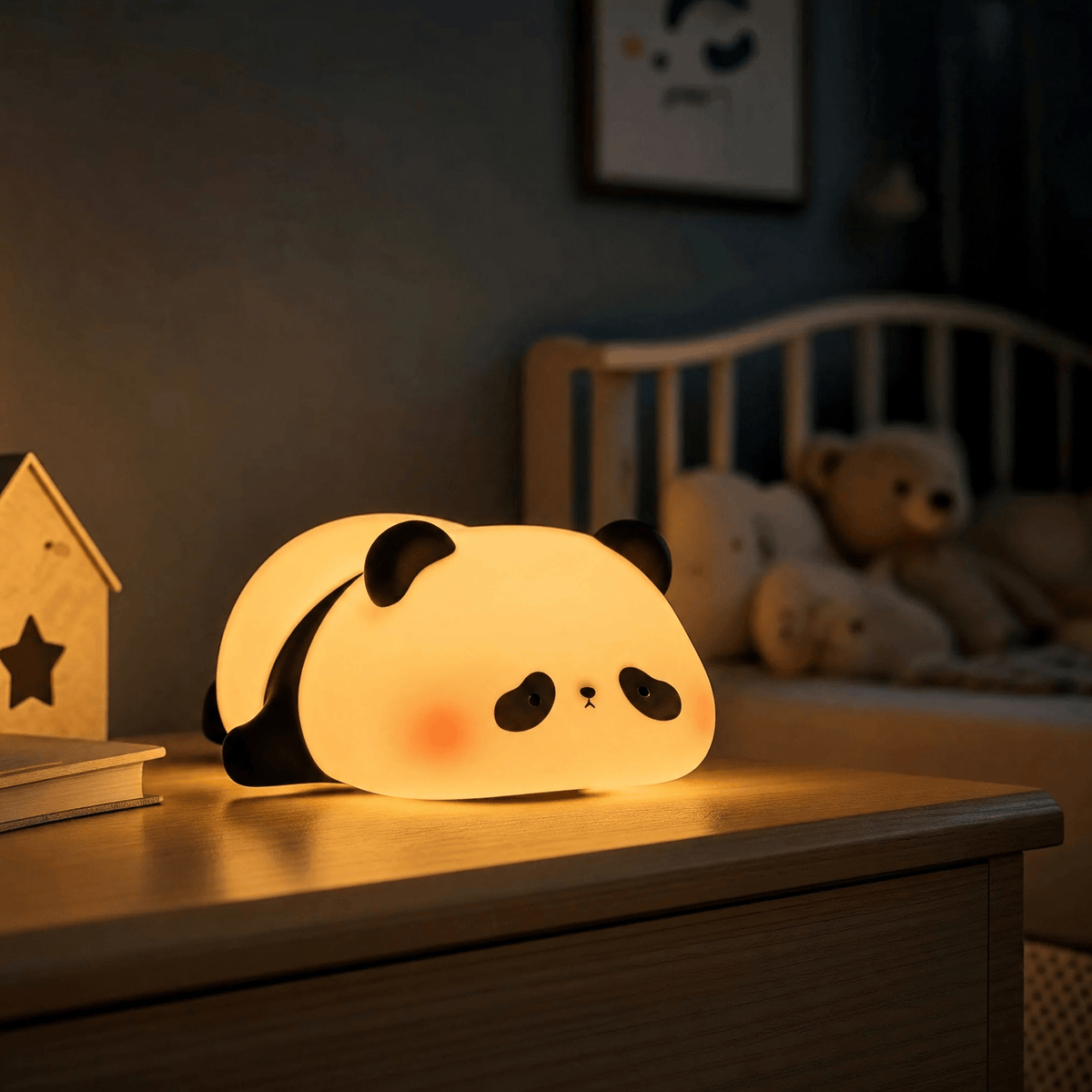 Veilleuse bébé panda rechargeable Les Petites Loupiotes