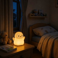 Veilleuse bébé pingouin rechargeable Les Petites Loupiotes