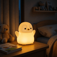 Veilleuse bébé pingouin rechargeable Les Petites Loupiotes