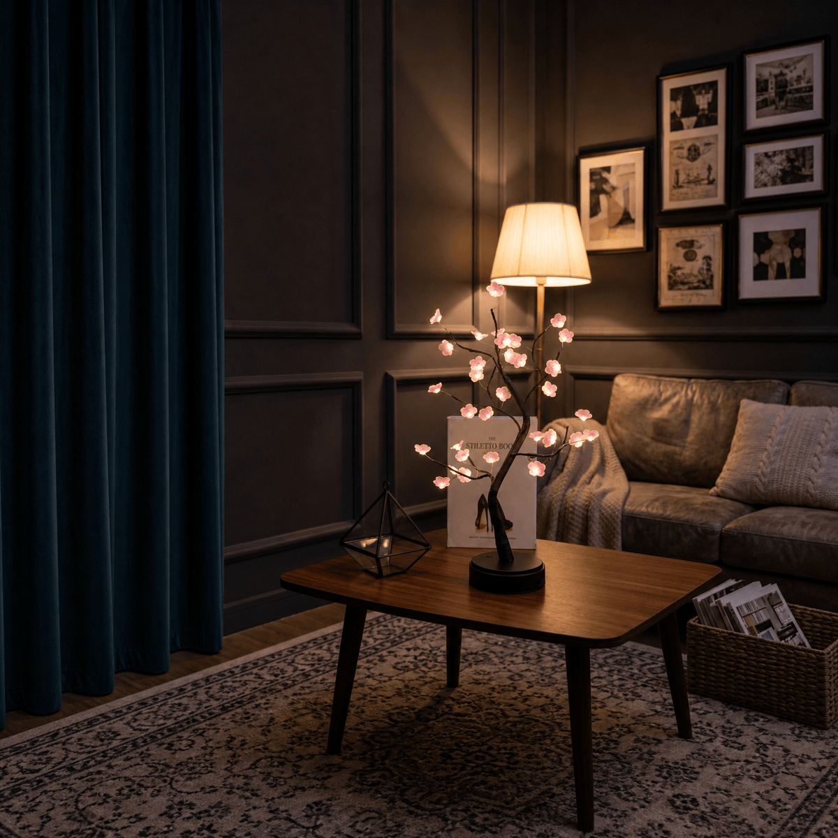 Veilleuse bonsaï lumineux LED rechargeable Les Petites Loupiotes