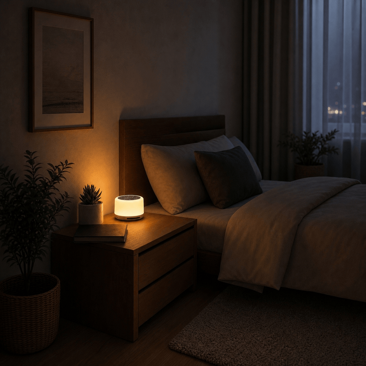 Veilleuse bruit blanc rechargeable Les Petites Loupiotes
