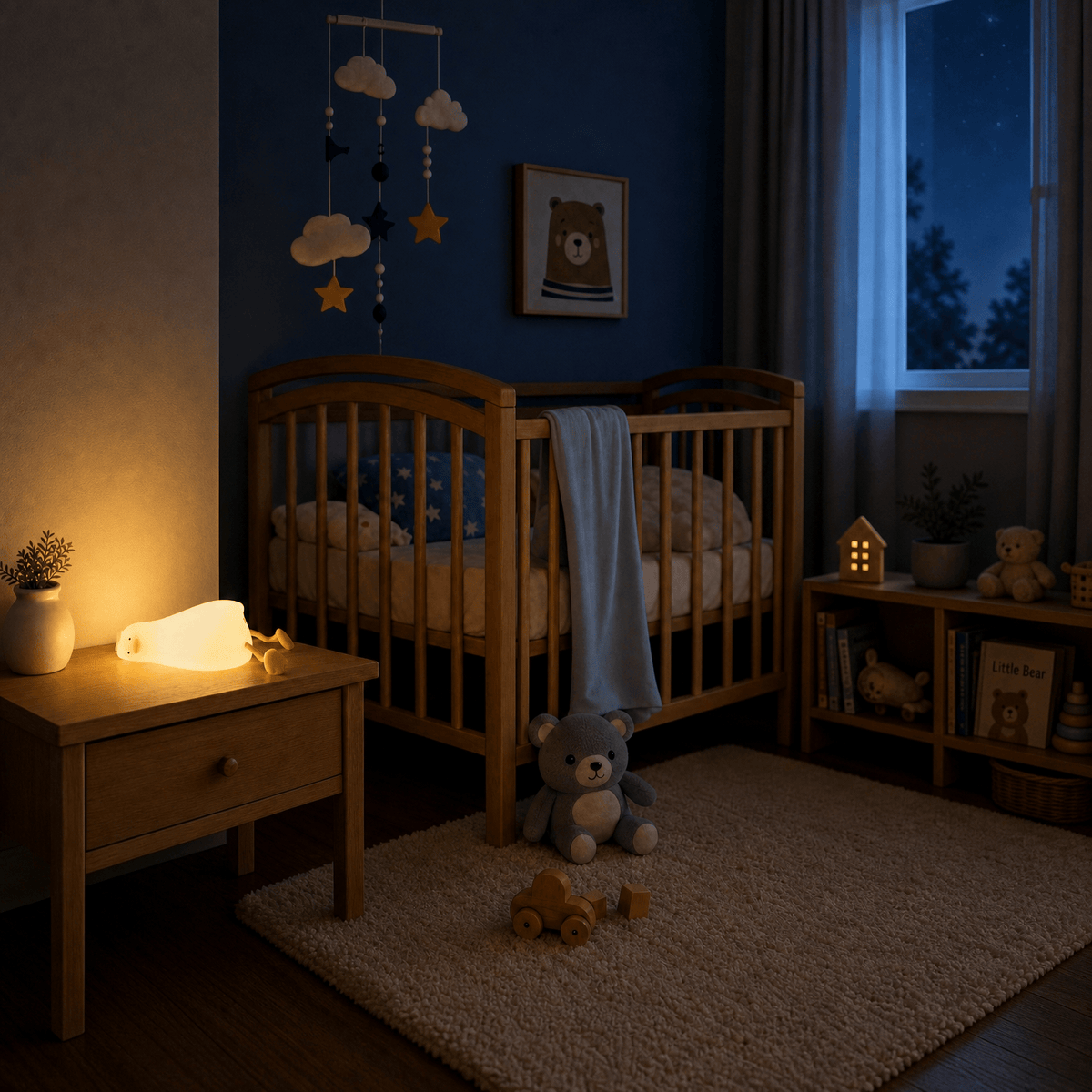 Veilleuse canard LED rechargeable Les Petites Loupiotes
