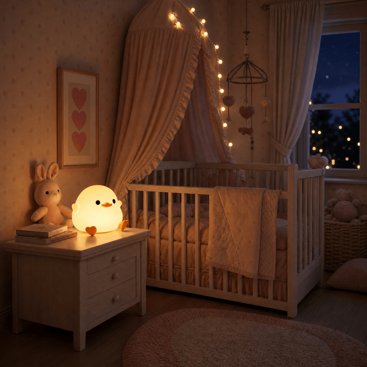 Veilleuse canard rechargeable Les Petites Loupiotes