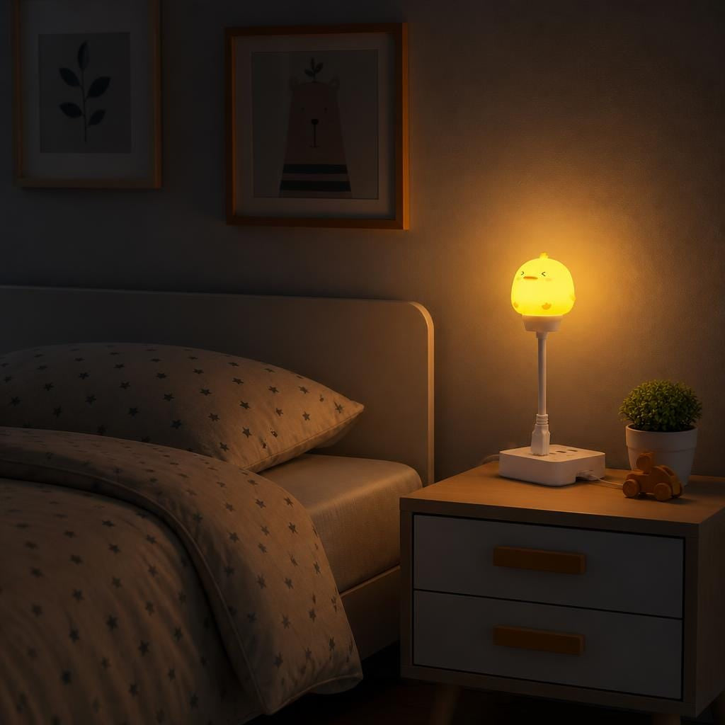 Veilleuse canard USB rechargeable LED Les Petites Loupiotes