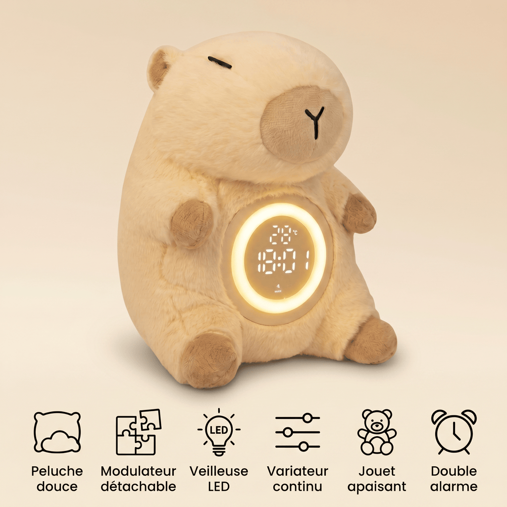 Veilleuse capybara rechargeable Les Petites Loupiotes