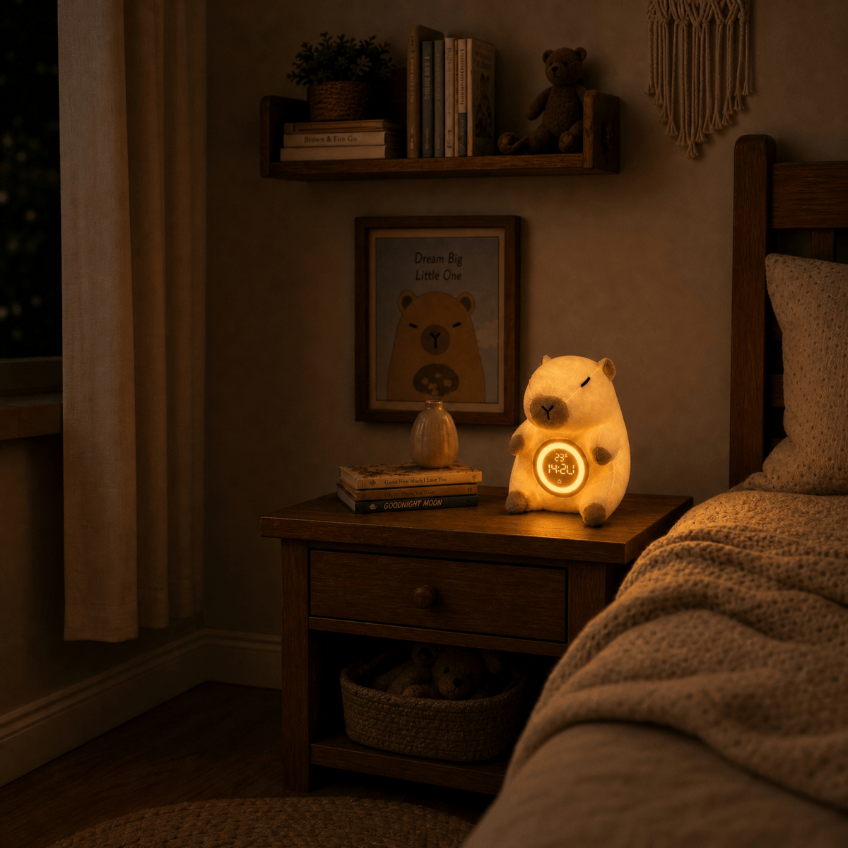 Veilleuse capybara rechargeable Les Petites Loupiotes