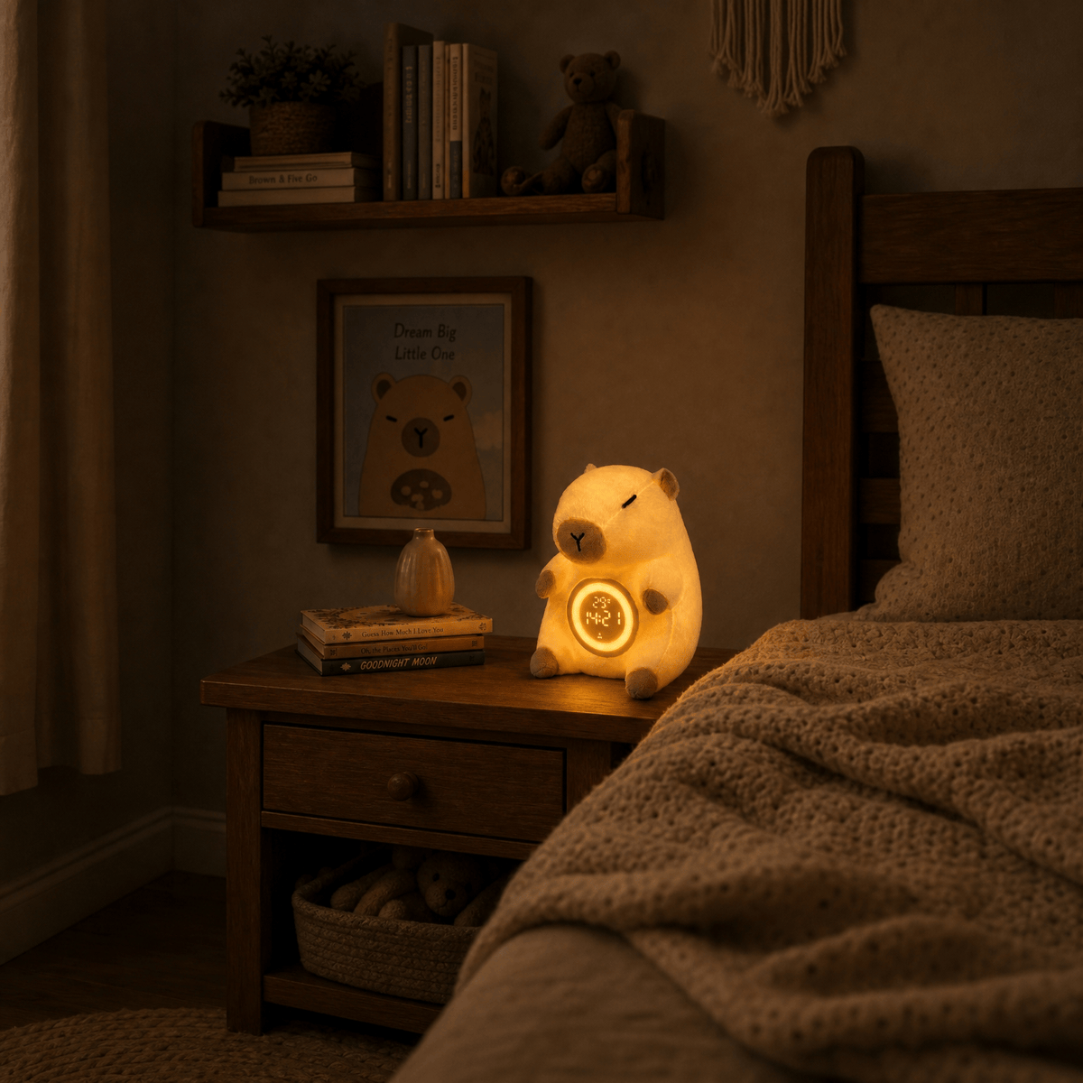 Veilleuse capybara rechargeable Les Petites Loupiotes