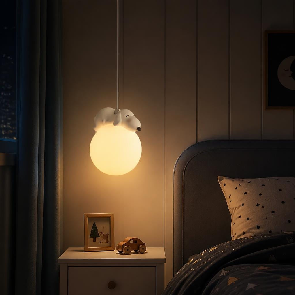 Veilleuse chien suspension LED Les Petites Loupiotes