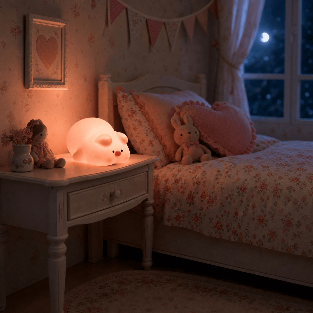 Veilleuse cochon enfant Les Petites Loupiotes