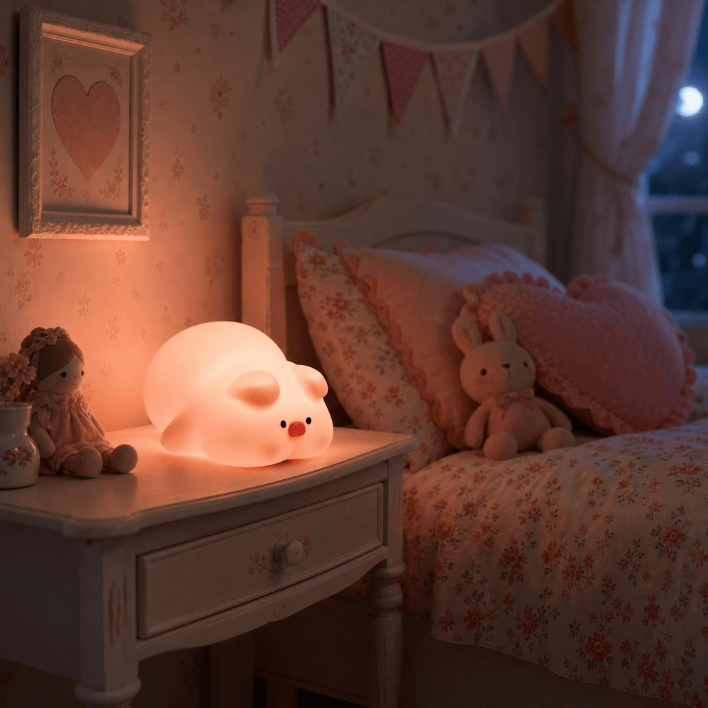 Veilleuse cochon enfant Les Petites Loupiotes