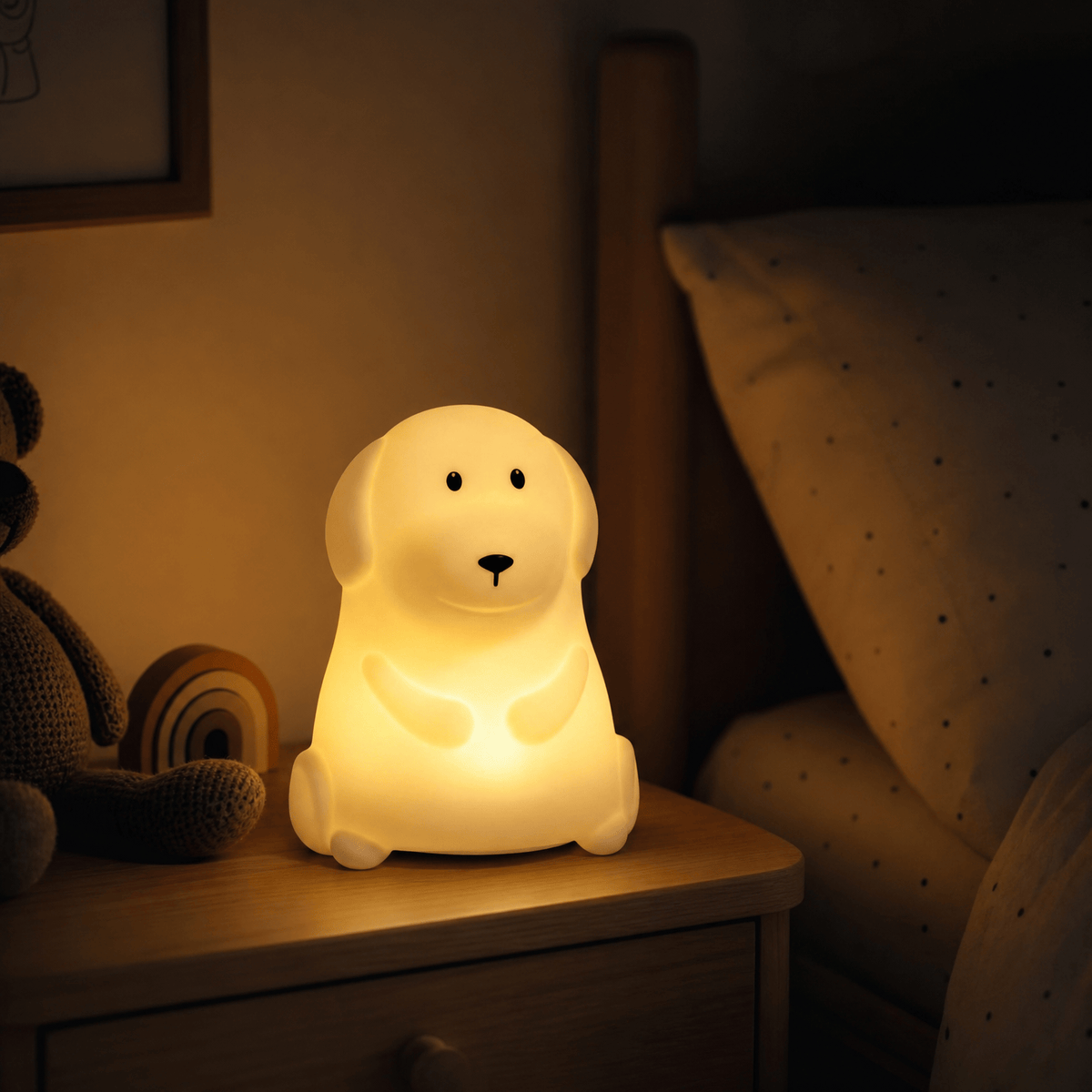 Veilleuse de nuit chien rechargeable LED Les Petites Loupiotes