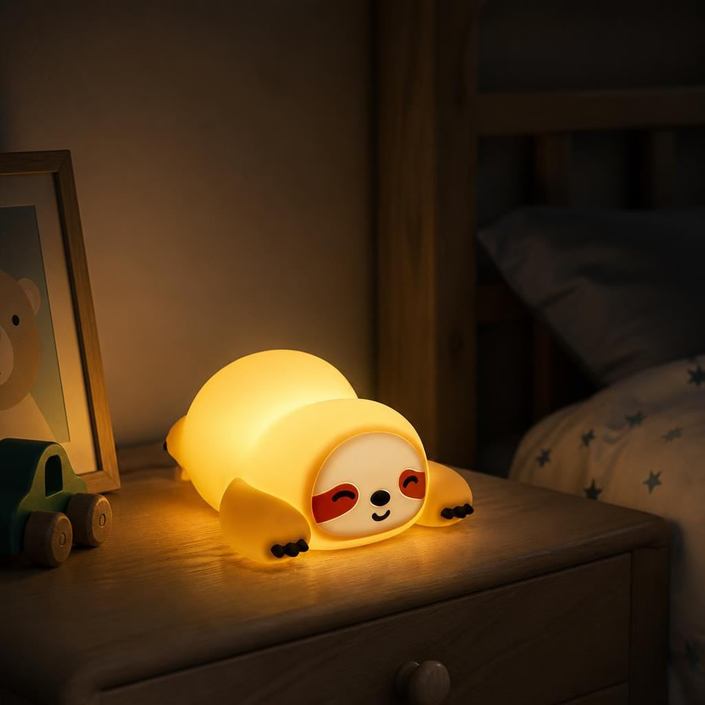 Veilleuse de nuit paresseux rechargeable LED Les Petites Loupiotes