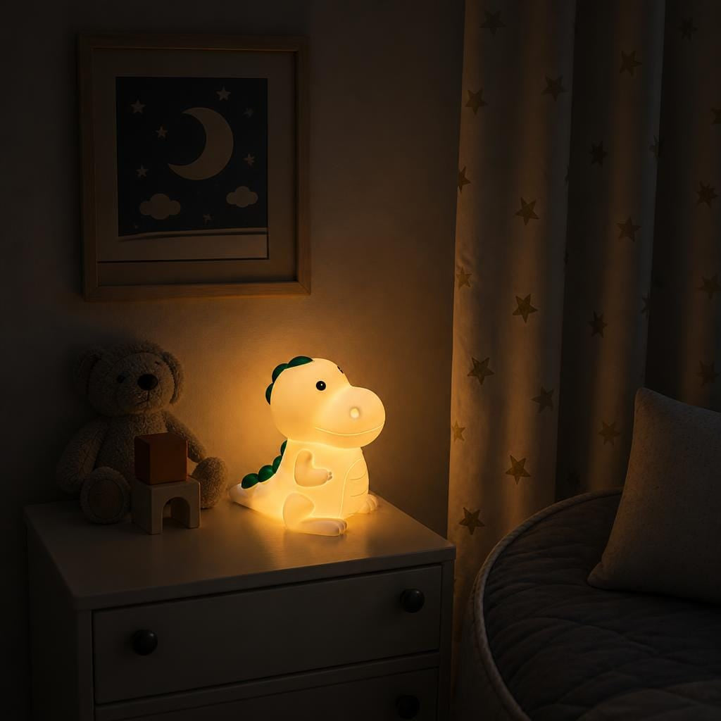 Veilleuse dinosaure enfant rechargeable LED Les Petites Loupiotes