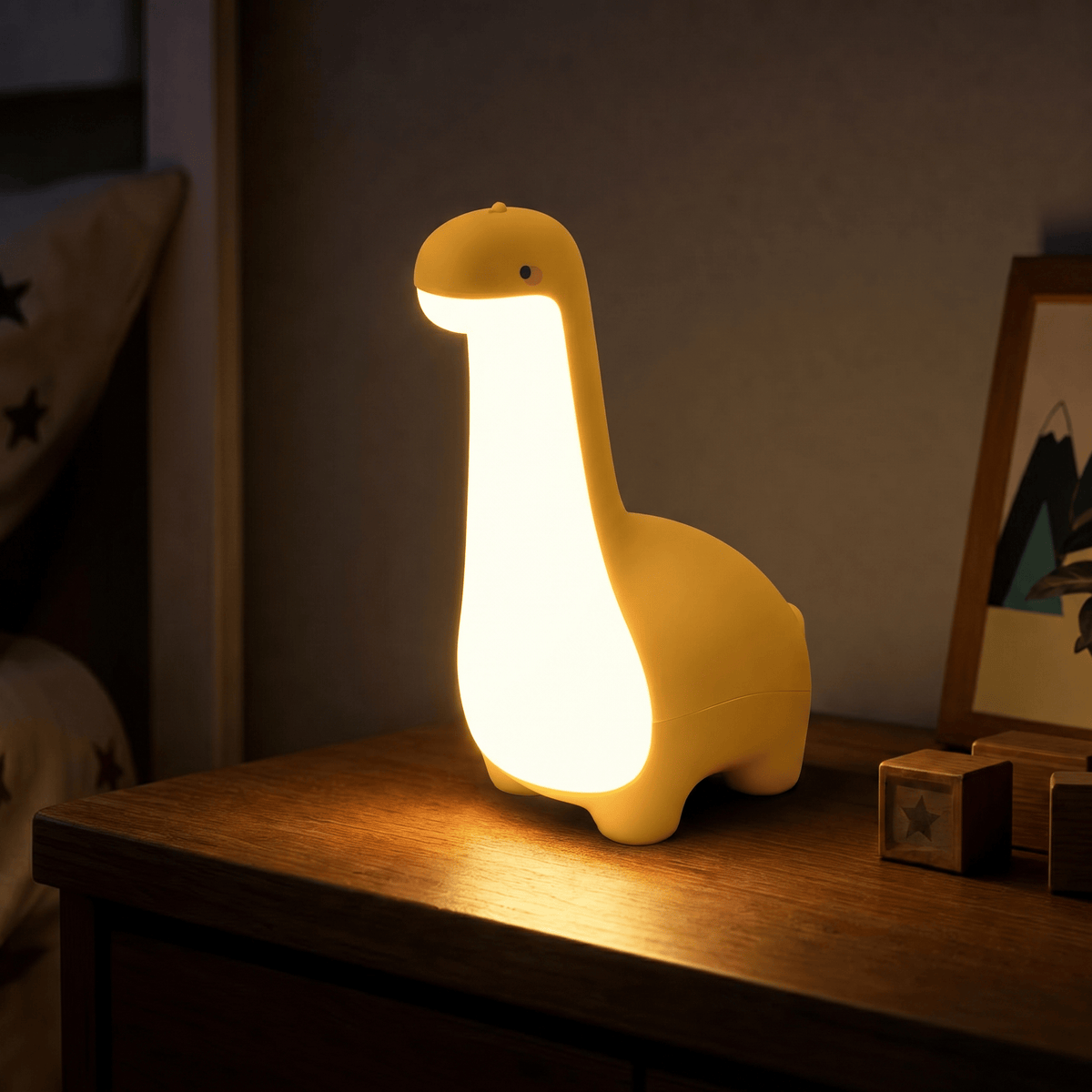 Veilleuse dinosaure pour bébé rechargeable Les Petites Loupiotes