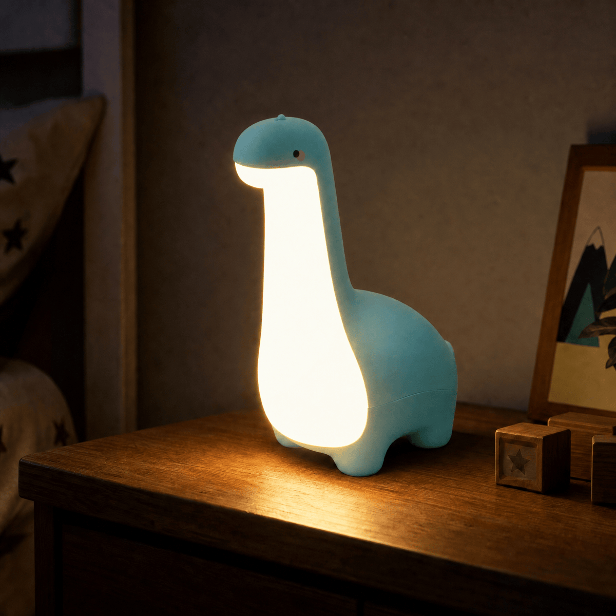 Veilleuse dinosaure pour bébé rechargeable Les Petites Loupiotes
