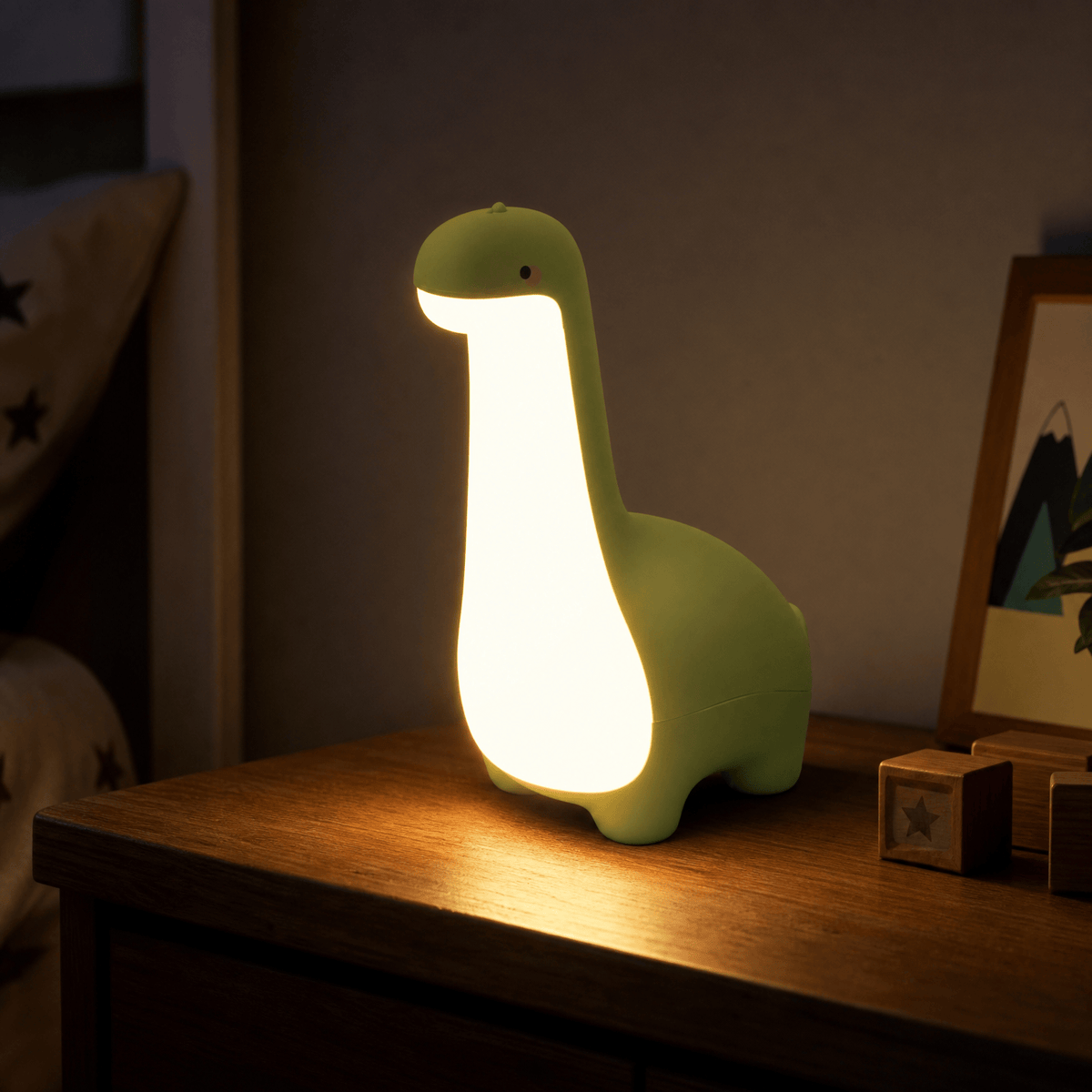 Veilleuse dinosaure pour bébé rechargeable Les Petites Loupiotes
