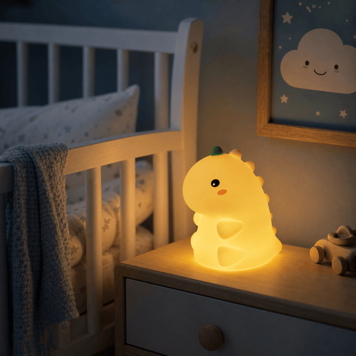 Veilleuse dinosaure rechargeable LED Les Petites Loupiotes