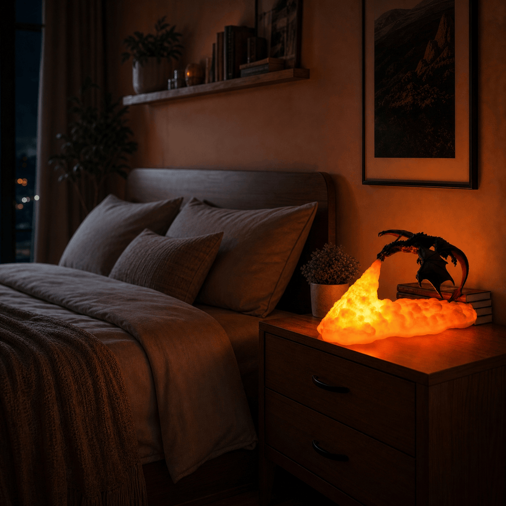 Veilleuse dragon 3D rechargeable Les Petites Loupiotes