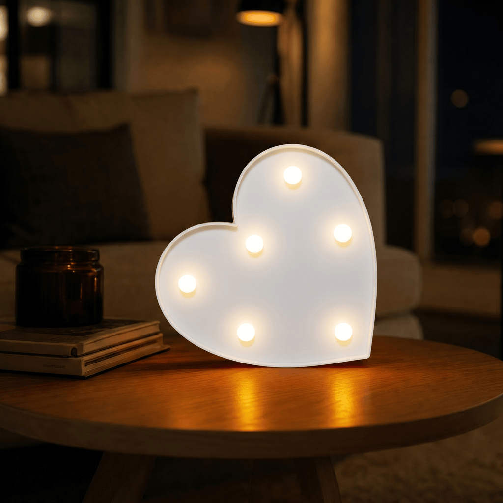 Veilleuse en forme de coeur LED Les Petites Loupiotes