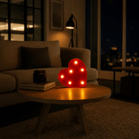 Veilleuse en forme de coeur LED Les Petites Loupiotes