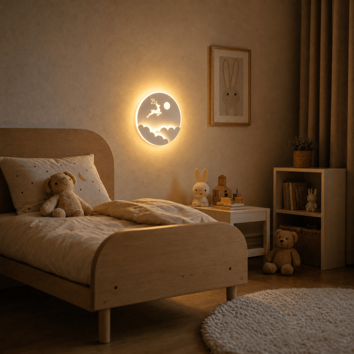 Veilleuse enfant cerf LED Les Petites Loupiotes