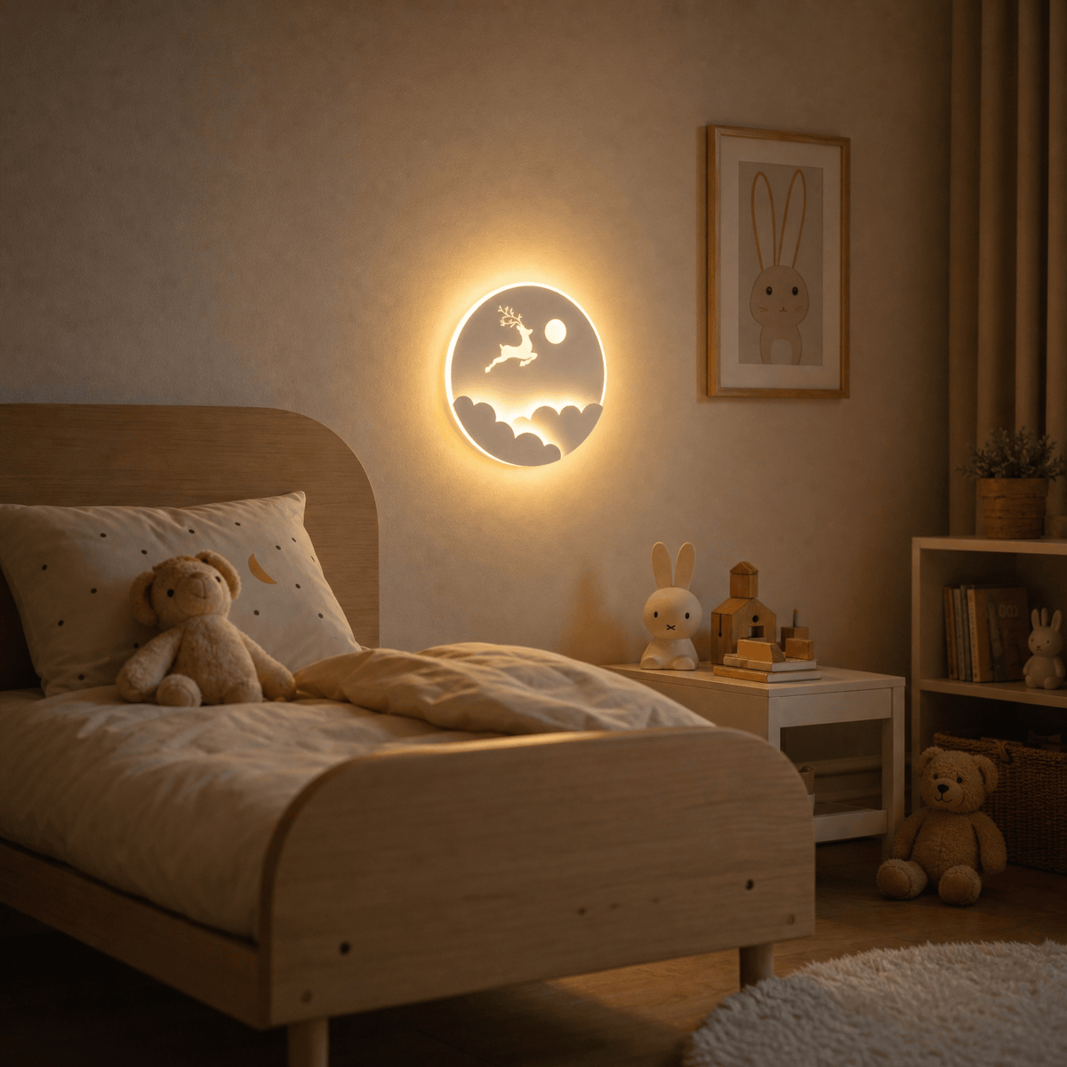 Veilleuse enfant cerf LED Les Petites Loupiotes