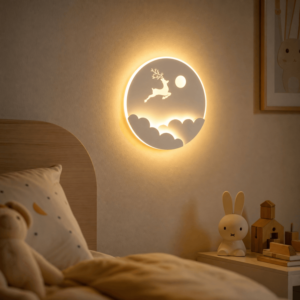 Veilleuse enfant cerf LED Les Petites Loupiotes