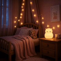 Veilleuse enfant hibou rechargeable LED Les Petites Loupiotes