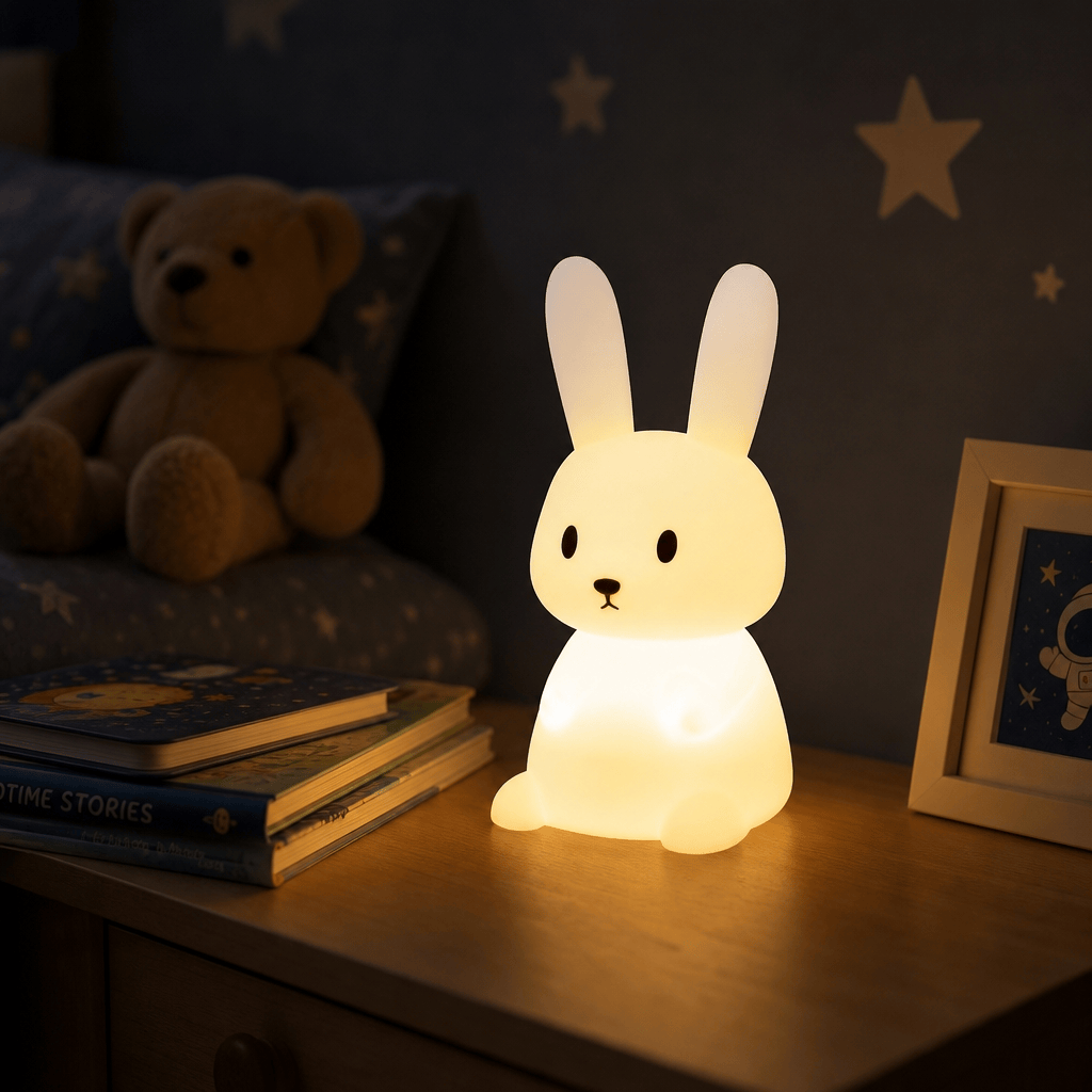 Veilleuse enfant lapin rechargeable LED Les Petites Loupiotes