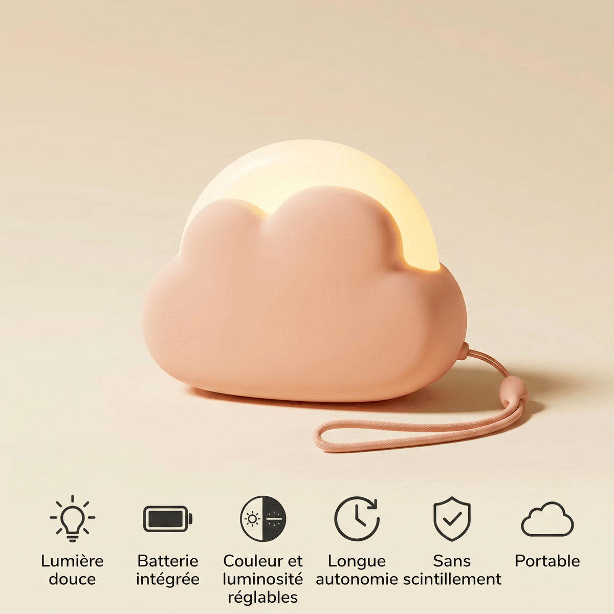 Veilleuse enfant nuage Les Petites Loupiotes