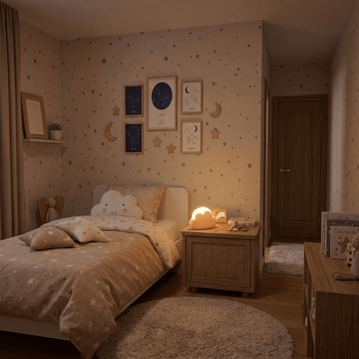 Veilleuse enfant nuage Les Petites Loupiotes