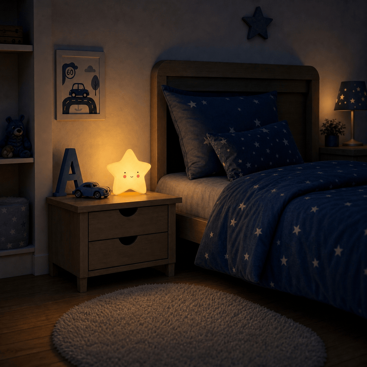 Veilleuse étoile chambre enfant LED Les Petites Loupiotes