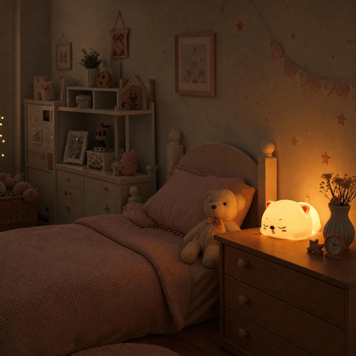 Veilleuse forme chat Les Petites Loupiotes