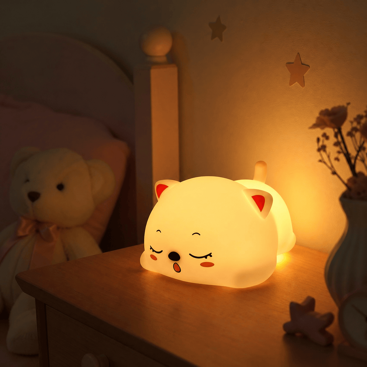 Veilleuse forme chat Les Petites Loupiotes