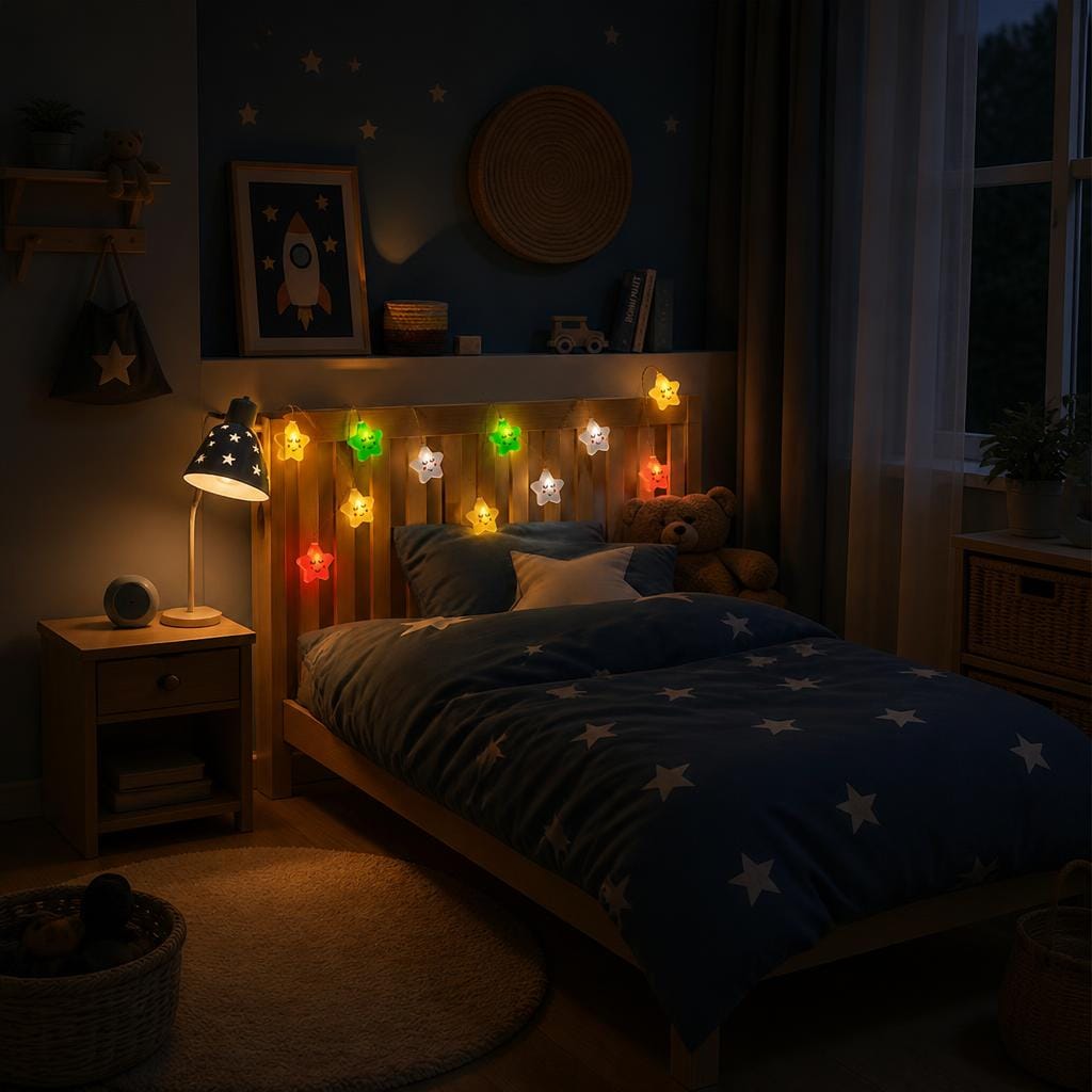 Veilleuse guirlande étoiles lumineuses Les Petites Loupiotes