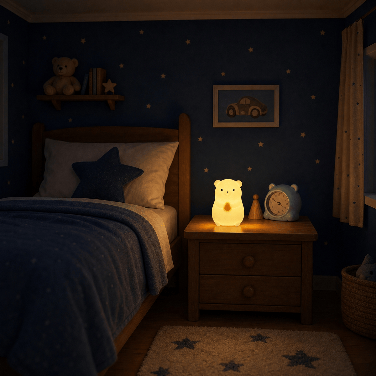 Veilleuse hamster rechargeable LED Les Petites Loupiotes