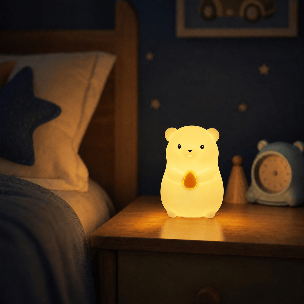 Veilleuse hamster rechargeable LED Les Petites Loupiotes