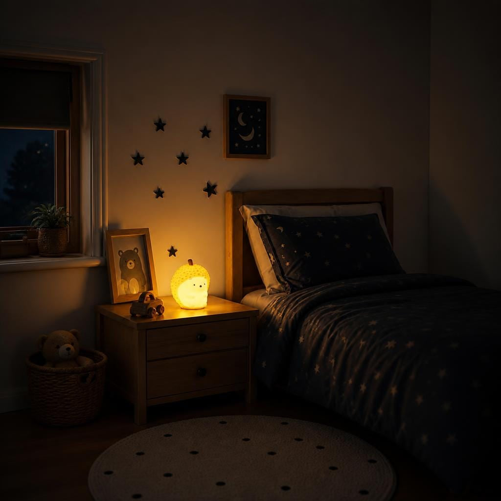 Veilleuse hérisson LED rechargeable Les Petites Loupiotes
