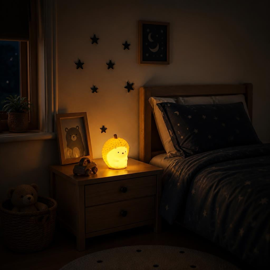 Veilleuse hérisson LED rechargeable Les Petites Loupiotes